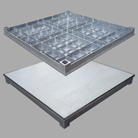 Aluminum alloy raised access floors